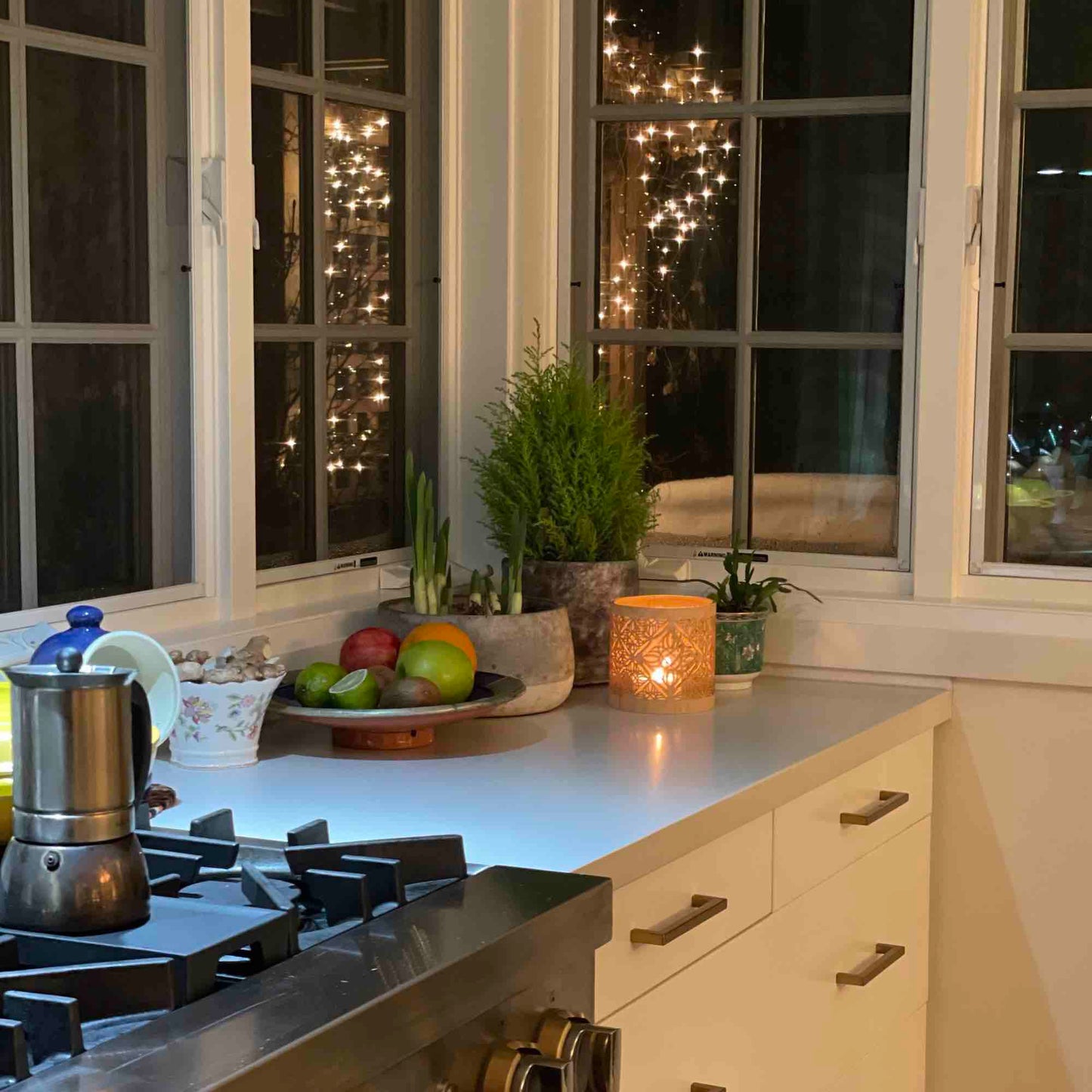 The Medallion lantern candle holder