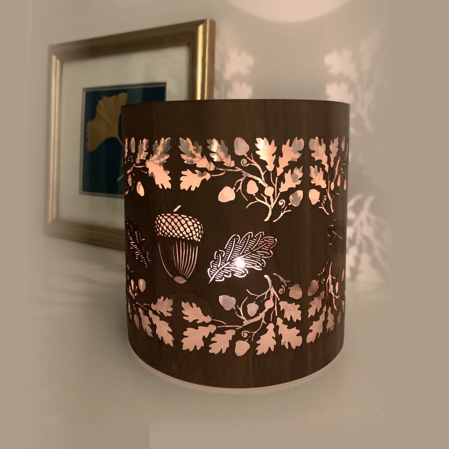 Oak leaves and acorns