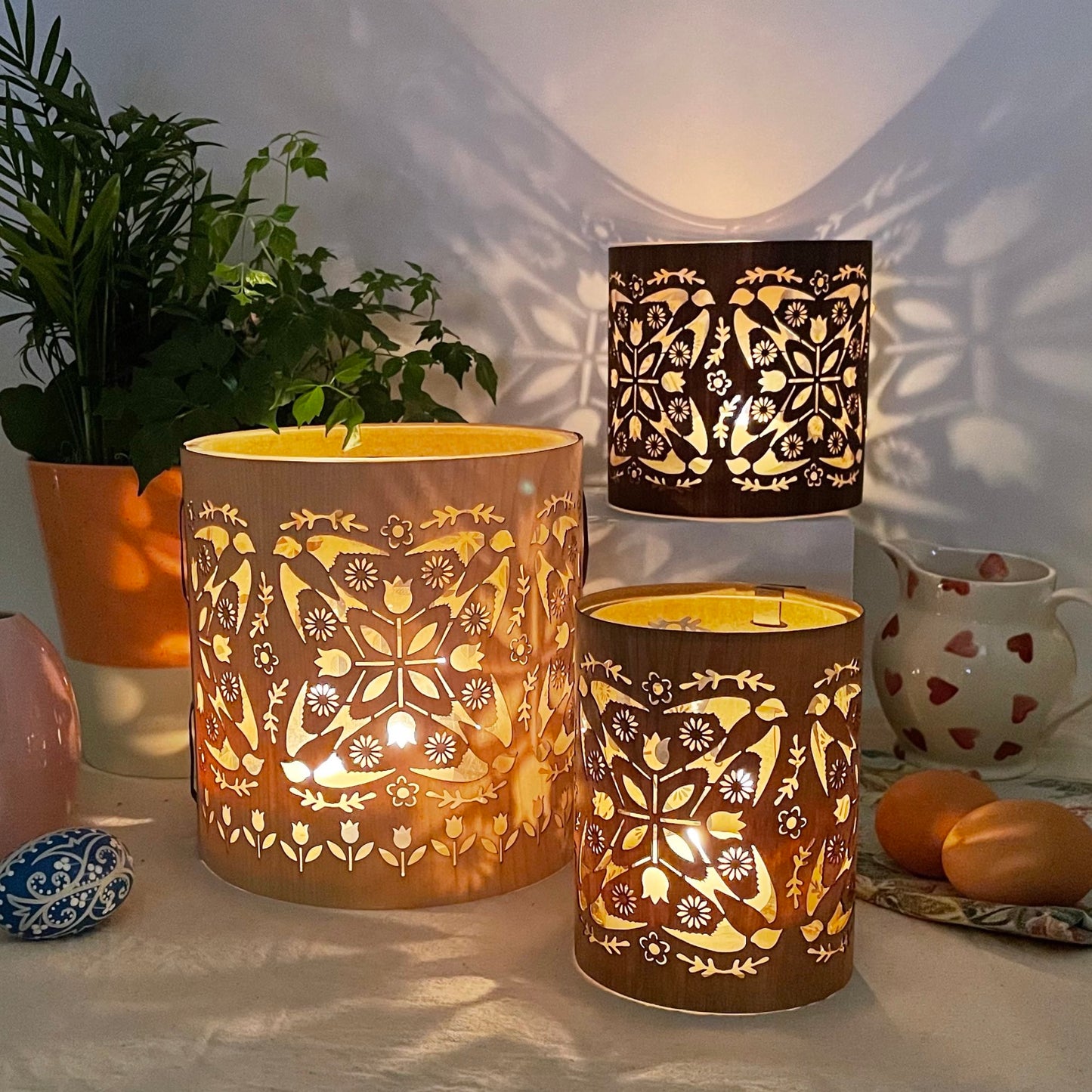 A lantern with a surprise for Spring