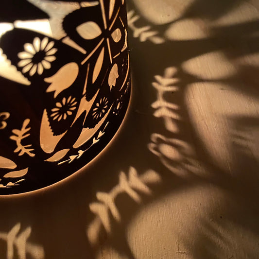 A lantern with a surprise for Spring