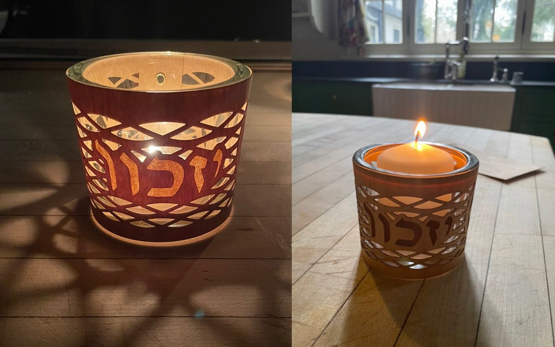 The story of my Yahrzeit Candle