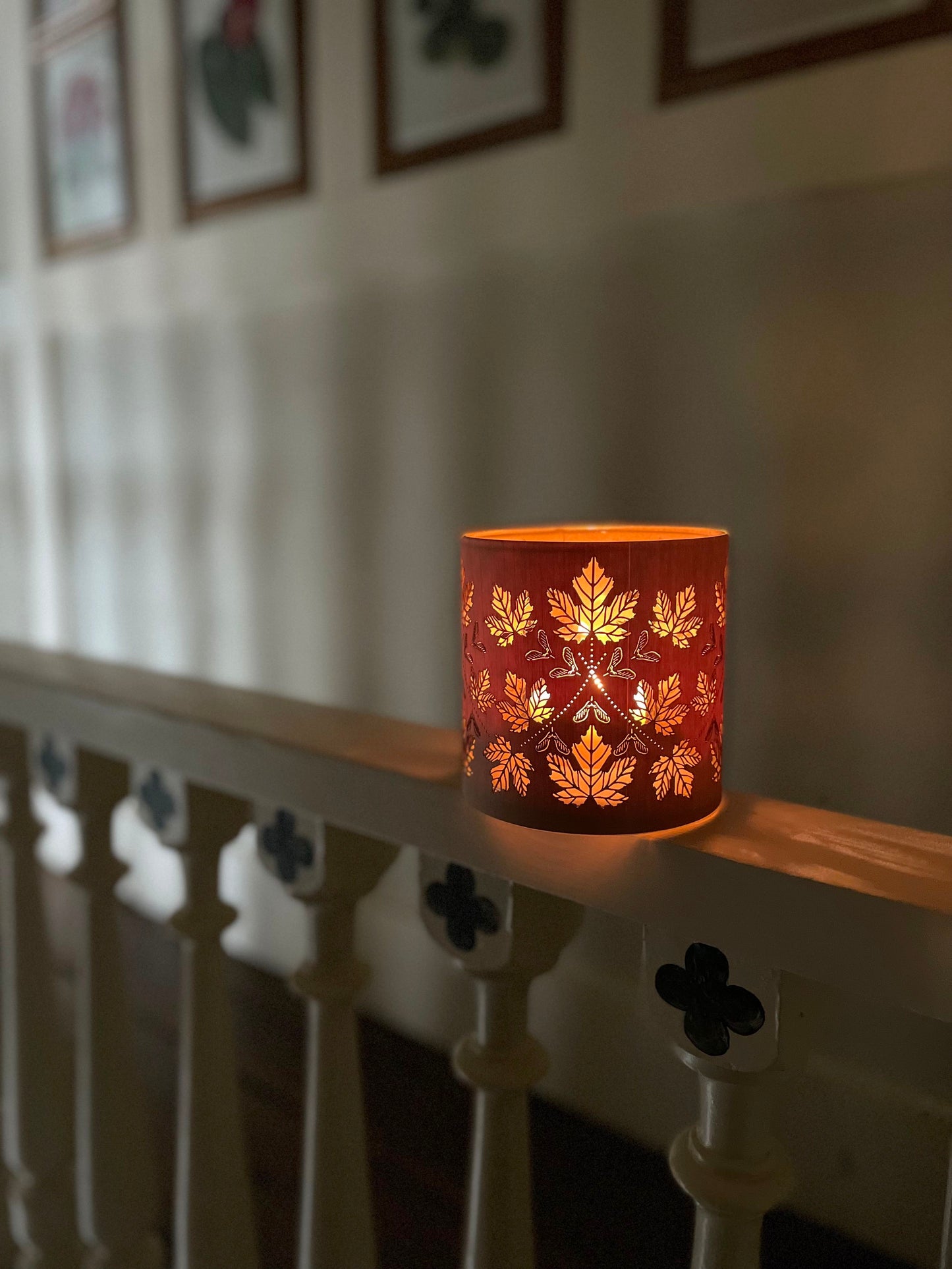 Maple Leaf Forever Candle Holder