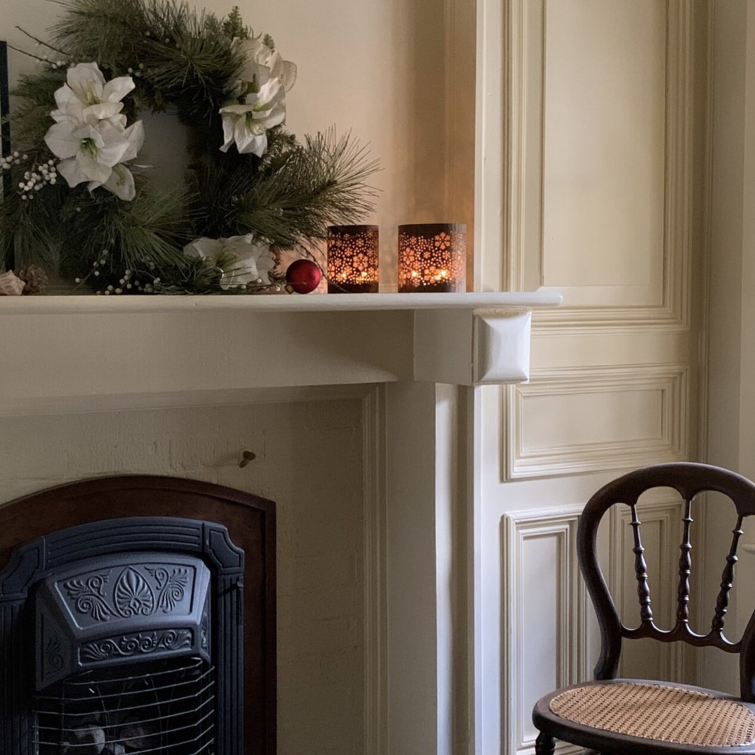 A Snowflake candle lantern