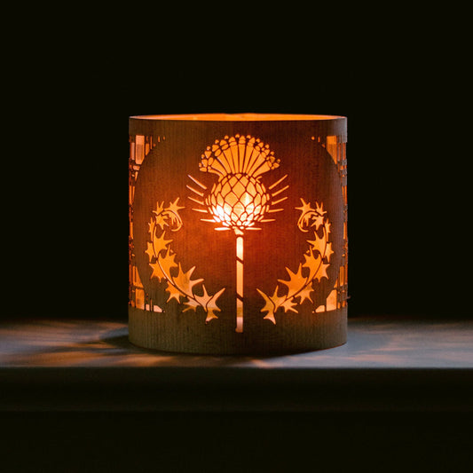The Scotch Thistle Candle Lantern